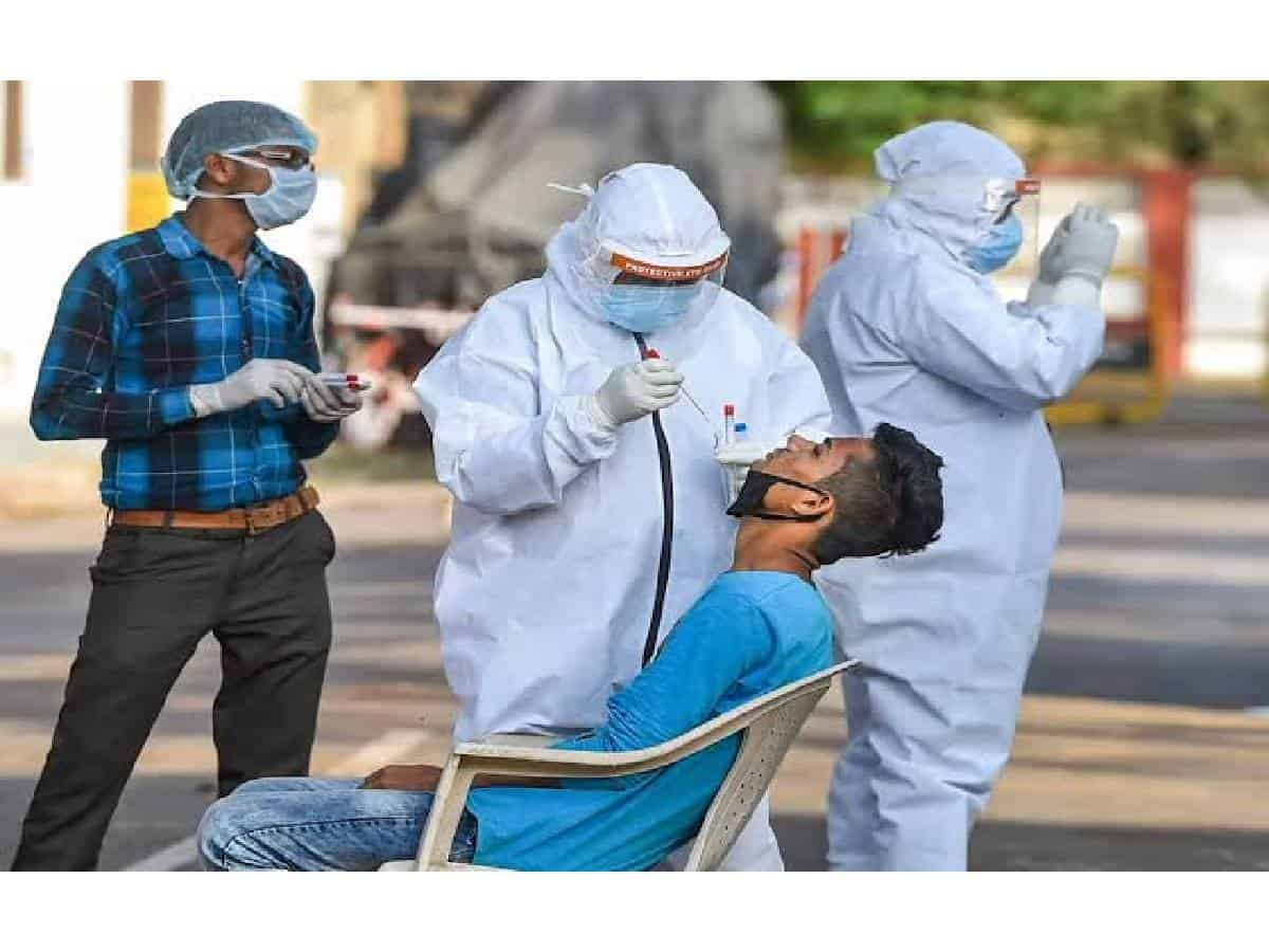 COVID-19 test queues grow at Nature Cure Hospital
