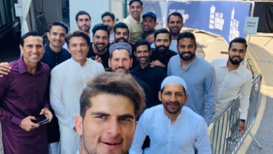 pak cricket team celebrate eid