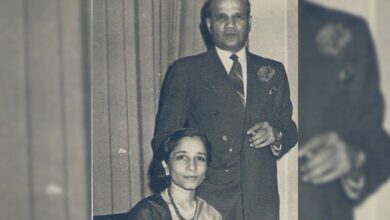 Suraiya Tyabji and Badruddin Tyabji. Credit: Laila Tyabji