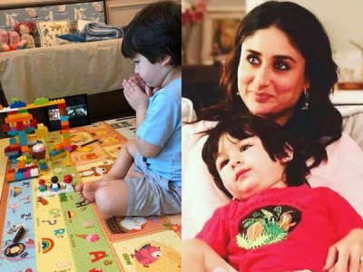 Taimur Ali Khan’s DIY Ganpati idol is made of legos