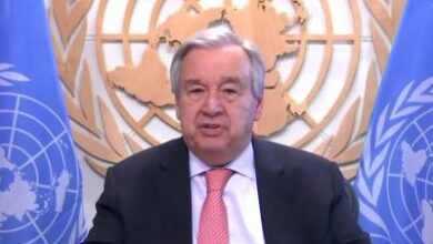 UN chief calls for support for Lebanon in aftermath of blast