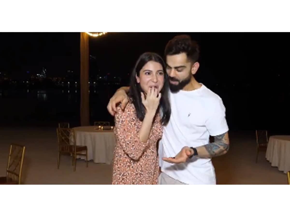 Anushka, Virat celebrate their pregnancy in Dubai with RCB squad