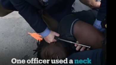 Black Muslim man choked to death