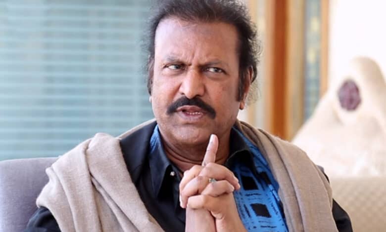 Actor Mohan Babu