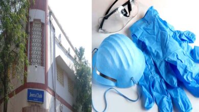 covid care equipments at Rotary club