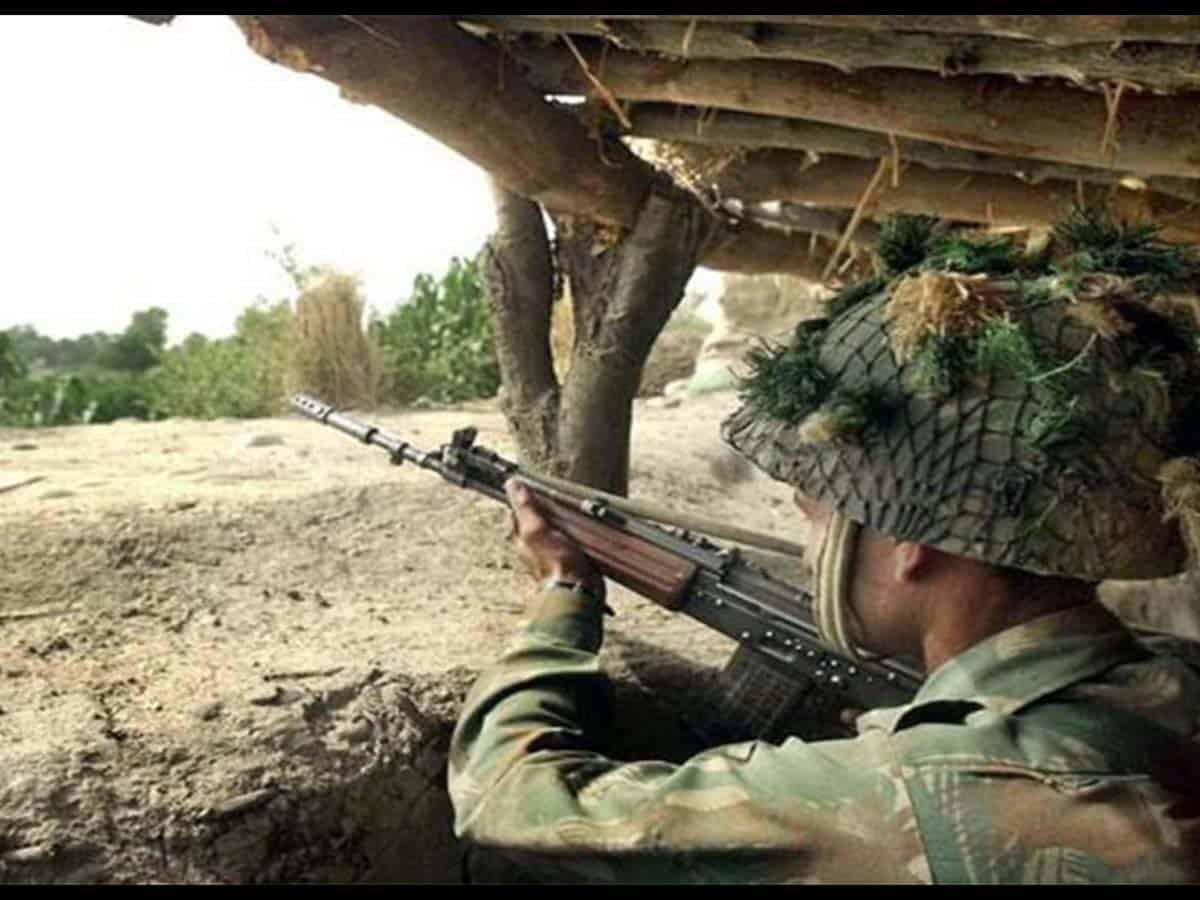 Pak again violates ceasefire on Friday