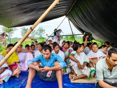 Assam oil well fire: Villagers launch stir against delay in compensation