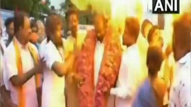 BJP workers injured after helium balloons explode during PM Modi's birthday celebrations in Chennai