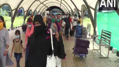 No seats on bus, train; migrant workers return to Surat on flight