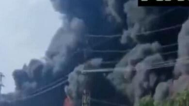 Fire breaks out at chemical factory in Agra's Sikandra