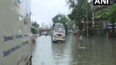 Rains lash Mumbai, traffic disrupted, trains cancelled