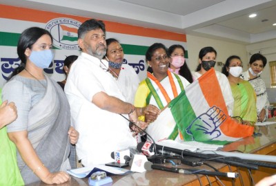 Transgender activist joins Karnataka Congress