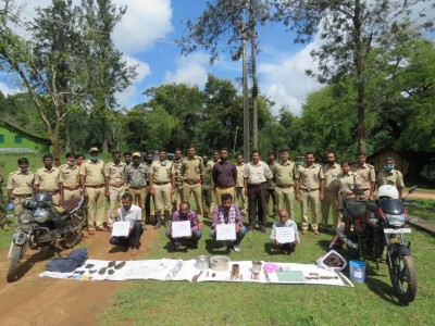 Venison hunting K'taka gang decamps with tiger claws, canines