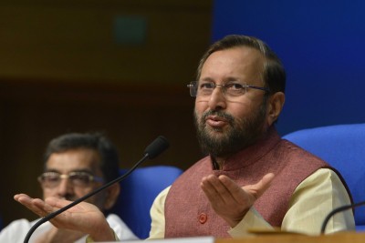 Will take up GST cut demand with FM, PM: Javadekar (Ld)