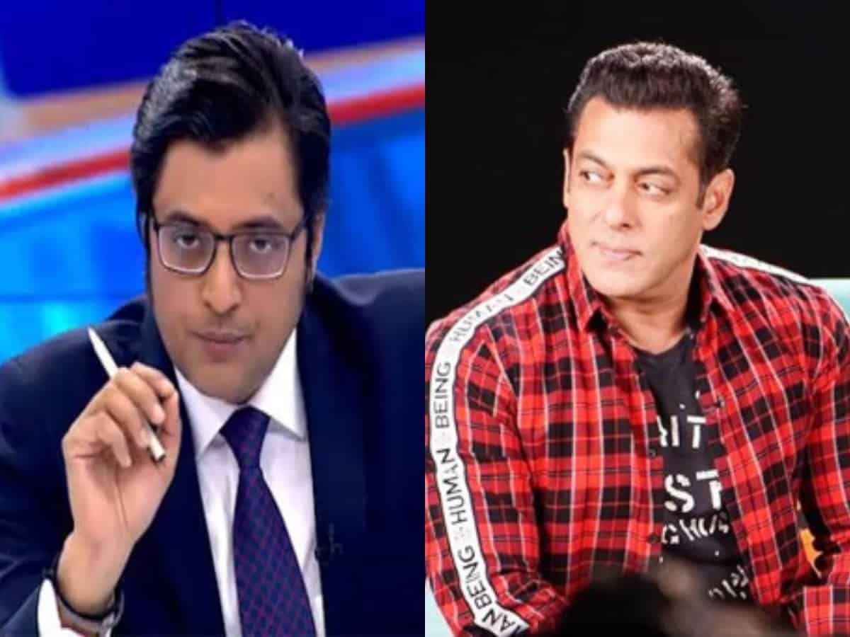 Controversial Arnab Goswami yells at Salman Khan, people find it hilarious