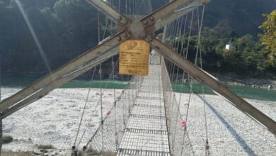 Uttarakhand: Pithoragarh suspension bridge opened at midnight for ailing Nepali girl