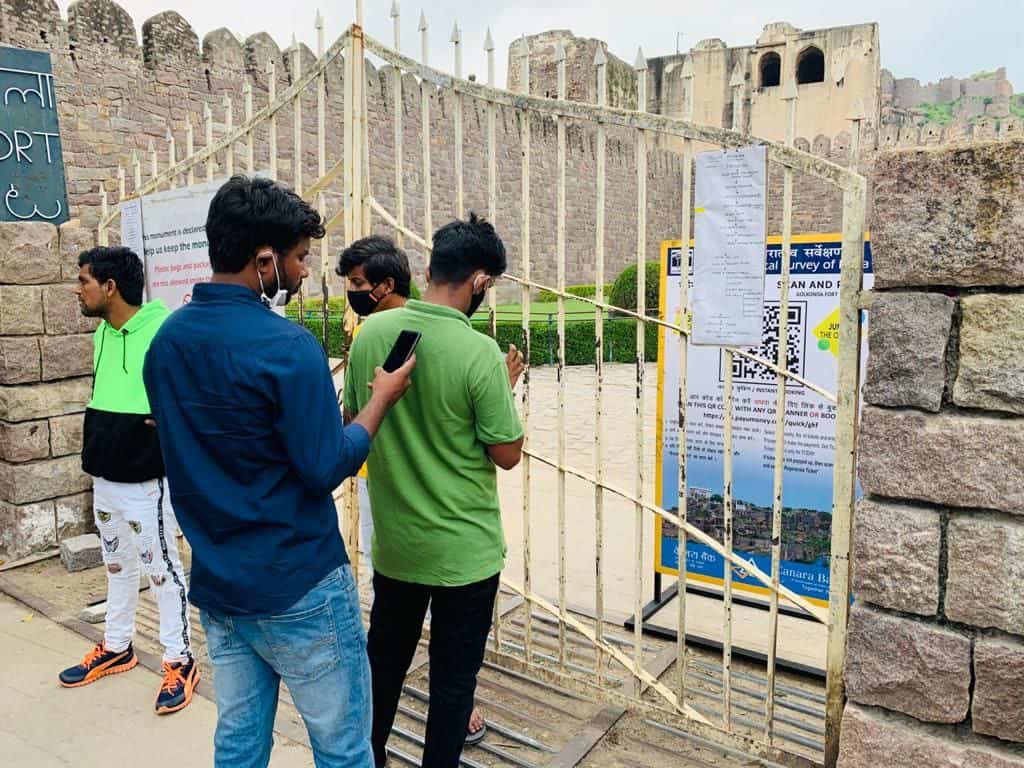 Visitors flock to historic Golconda fort in Hyderabad, After re-opening 
