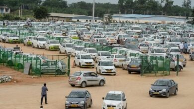 Telangana Gig Workers strike against the low fares of Ola, Uber