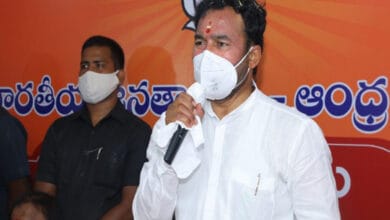 G Kishan Reddy inaugurates BJP's new office in Andhra Pradesh