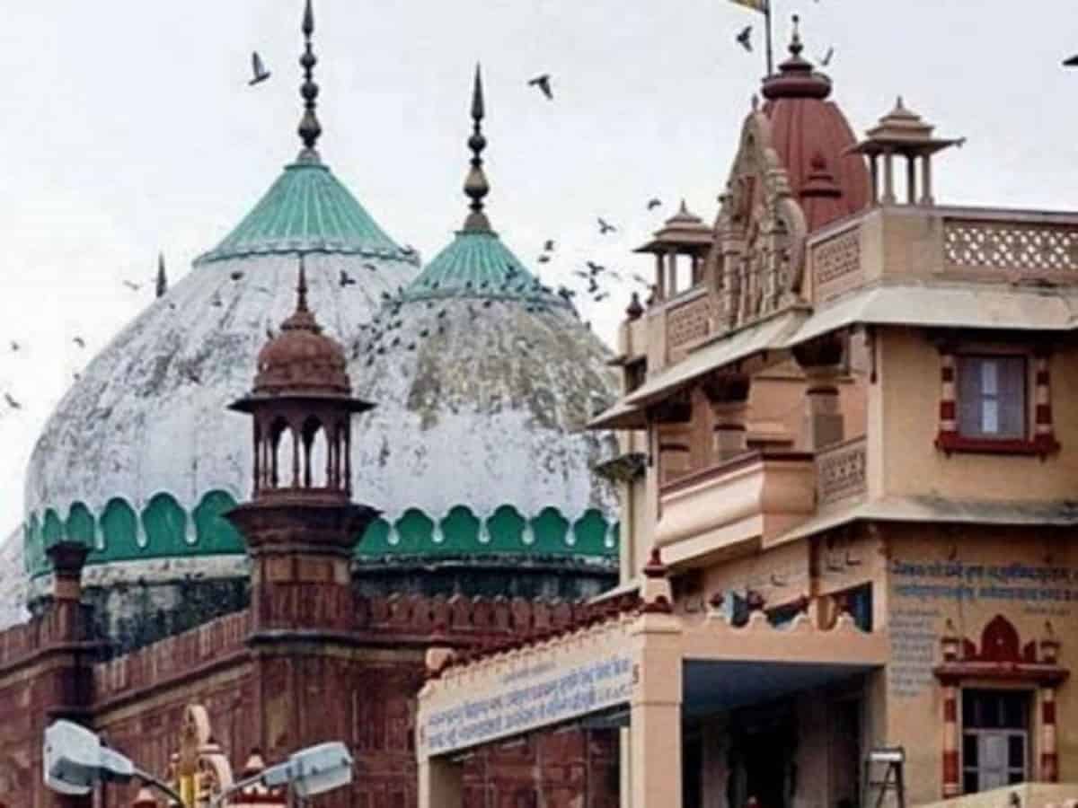 Security beefed up in Mathura in view of call for reciting Hanuman Chalisa inside mosque