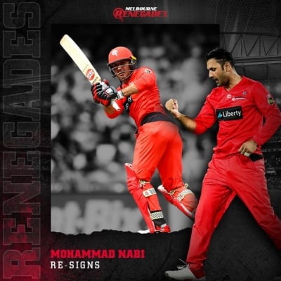 Mohammad Nabi returns to Melbourne Renegades for BBL 10