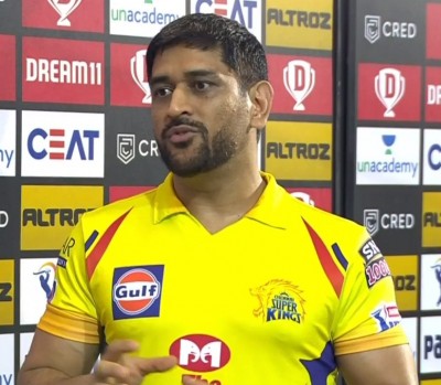 This IPL CSK weren't there, says Dhoni after loss to RR