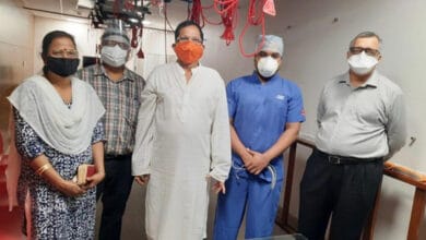 Goa: Shripad Naik visits hospital for follow-up CT scan