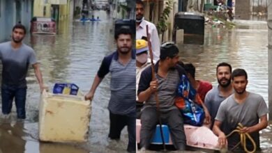 Good samaritans help Hyderabad flood victims with essentials