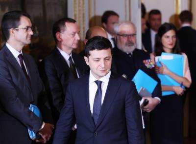 Ukrainian president in hospital with Covid-19