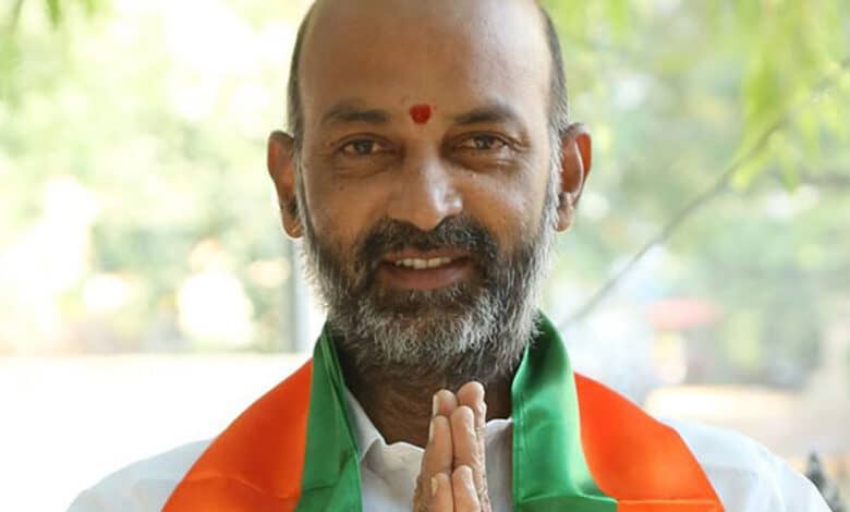 Bandi Sanjay alleges conspiracy as minority included in BC category in Telangana