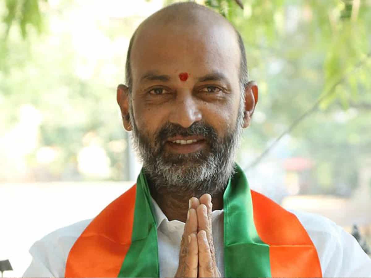 Bandi Sanjay alleges conspiracy as minority included in BC category in Telangana