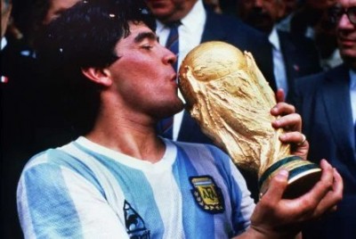 Diego Maradona no more