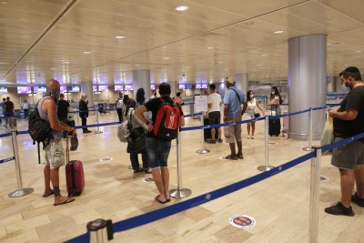 Israel sets up Covid testing lab at Ben Gurion airport