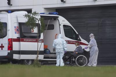 Russian COVID-19 cases up 20,396 to 1,753,836
