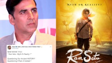 Akshay Kumar's Ram Setu criticised Over ‘Myth Or Reality' tagline