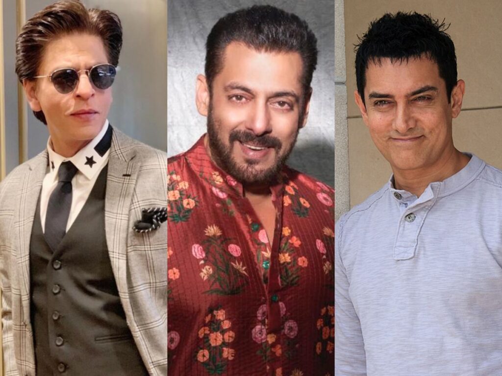First Time In Bollywood's history: Shah Rukh, Salman, Aamir to share screen together