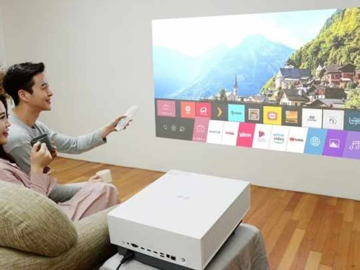 LG releases new 4K projector with 'triple image adjustment' feature