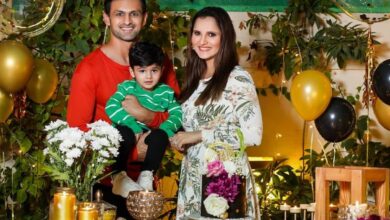 Sania Mirza shares pictures from her surprise birthday bash