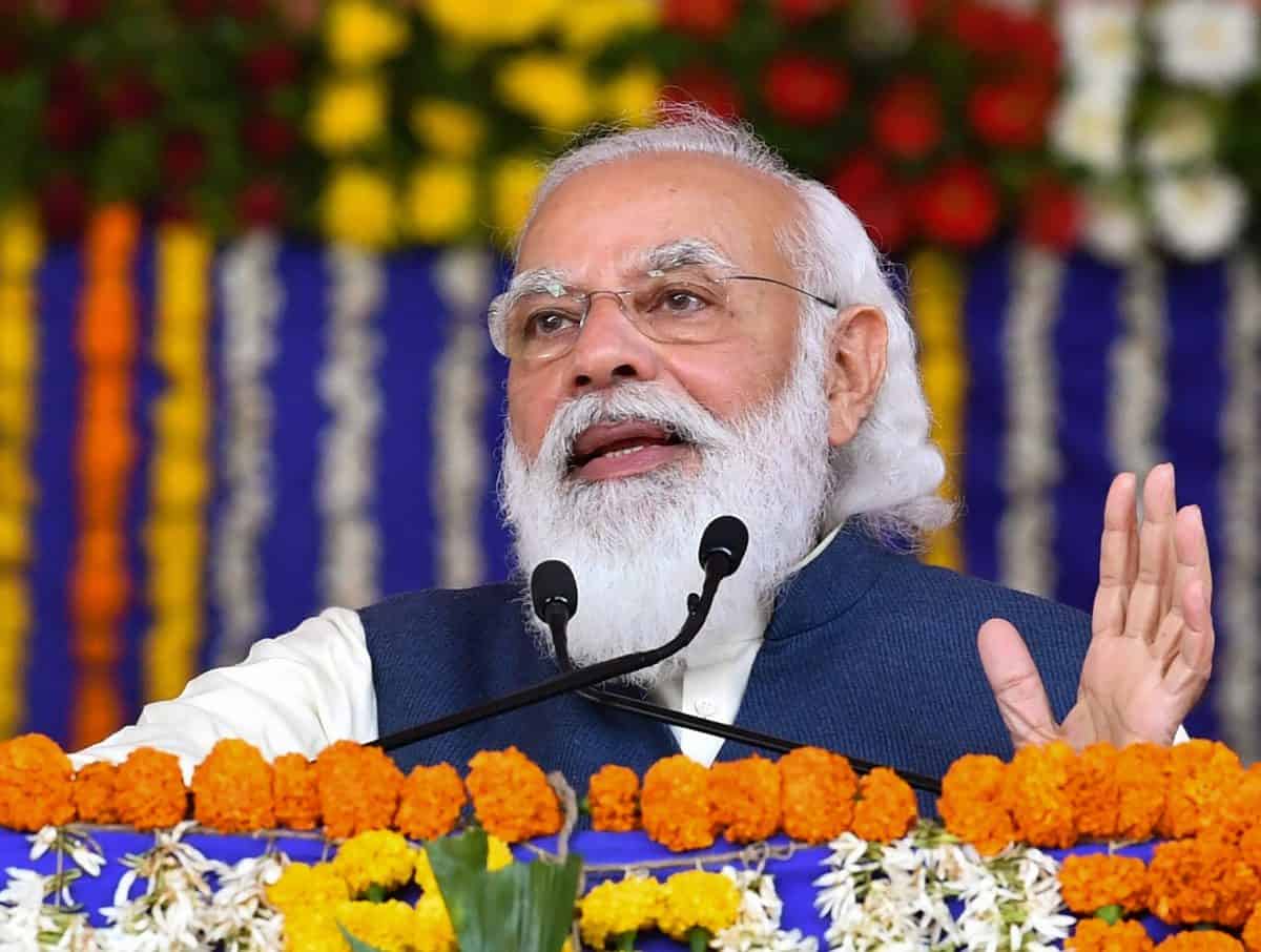 PM Modi lays foundation stones for several projects in Kutch