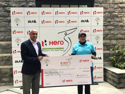Amandeep wins eighth leg of WPGT by three shots; Seher second