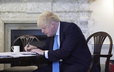 British PM announces new restrictions to combat Covid-19 surge