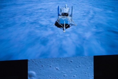 Chang'e-5 completes first orbital correction en route to Earth