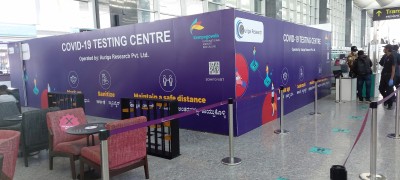 Covid test centre opened at Bengaluru airport for fast results