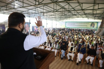 Elections might happen in Bihar again, says Tejashwi