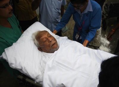 Former West Bengal CM Buddhadeb Bhattacharya hospitalised