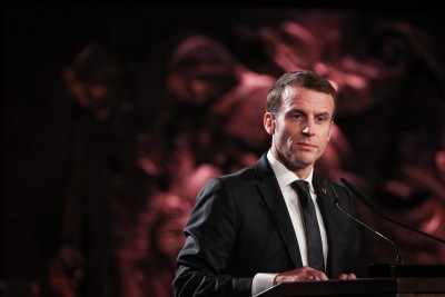 French Prez Macron tests positive for Covid-19 (Ld)