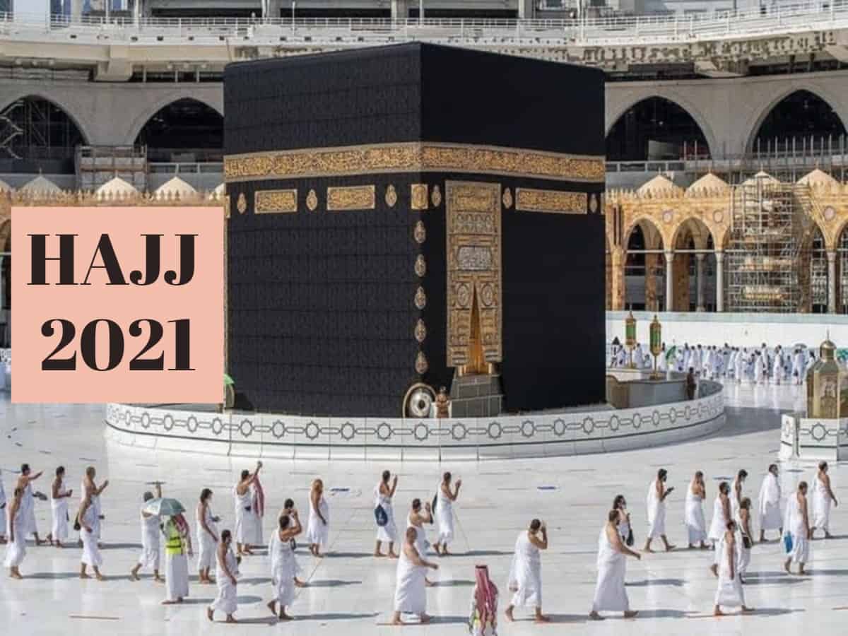 Haj 2022: First batch of pilgrims arrive in makkah