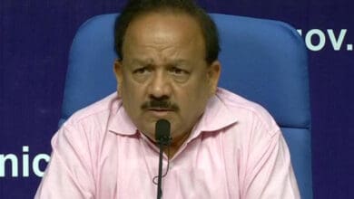 54% say Harsh Vardhan made a scapegoat