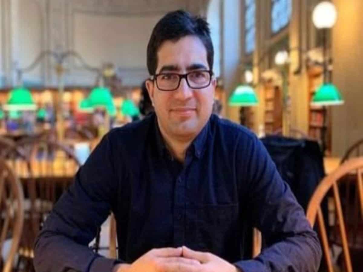 IAS officer Shah Faesal