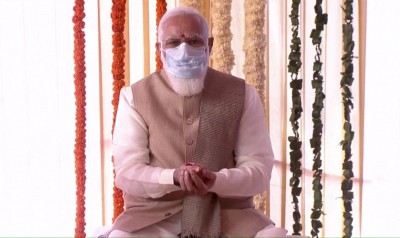 PM lays foundation stone of new Parliament building